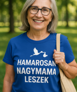 Vicces póló Hamarosan nagymama leszek
