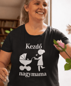 Vicces póló kezdő nagymama