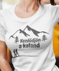 Vicces póló kezdődjön a kaland