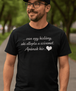 Vicces póló Kislányom ellopta a szívem