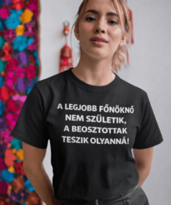 Vicces póló Legjobb főnöknő