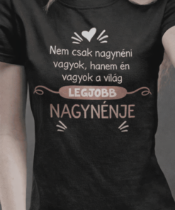 Vicces póló legjobb nagynéni a világon