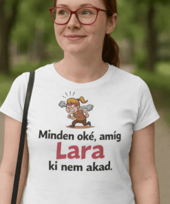 Vicces póló minden oké választható névvel