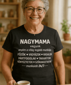 Vicces póló nagymama vagyok