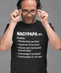 Vicces póló nagypapa kft