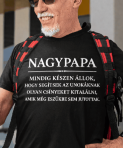 Vicces póló nagypapa unokák csínyei
