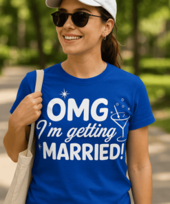Vicces póló OMG I'm getting married