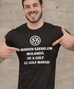 Vicces póló örök Golf szerelem
