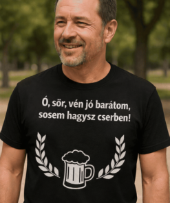 Vicces póló sör vén jó barátom