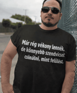 Vicces póló szendvics felülés helyett