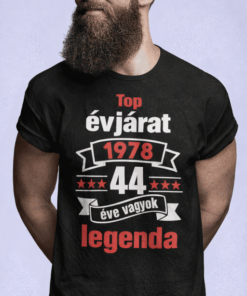 Vicces póló top évjárat legenda