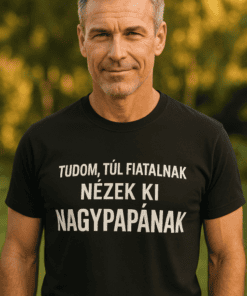 Fedezd fel a stílusos férfi pólókat, tökéletes ajándékötlet nagypapáknak és apáknak. Kiváló minőségű.