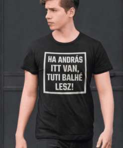 Vicces póló tuti balhé lesz egyedi névvel
