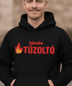 Vicces pulóver büszke tűzoltó