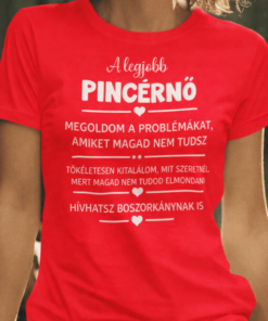 Vicces póló a legjobb pincérnő