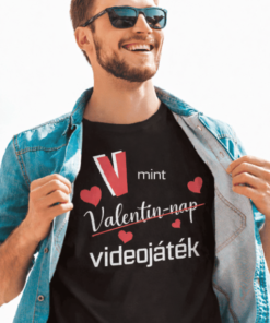 Vicces póló V mint videojáték