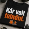 Vicces póló Kár volt felnőni. minimalista broken piggy-bank ikonnal